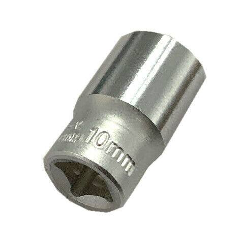 Standard Socket 1/4 Inch 1/4 Drive 10mm Metric MM 6 Point Repair