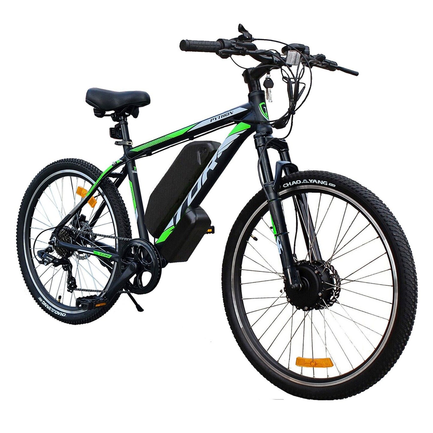 500W Front Hub TDR Mountain Electric Bike 26'' 27.5'' 29" Downtube Battery