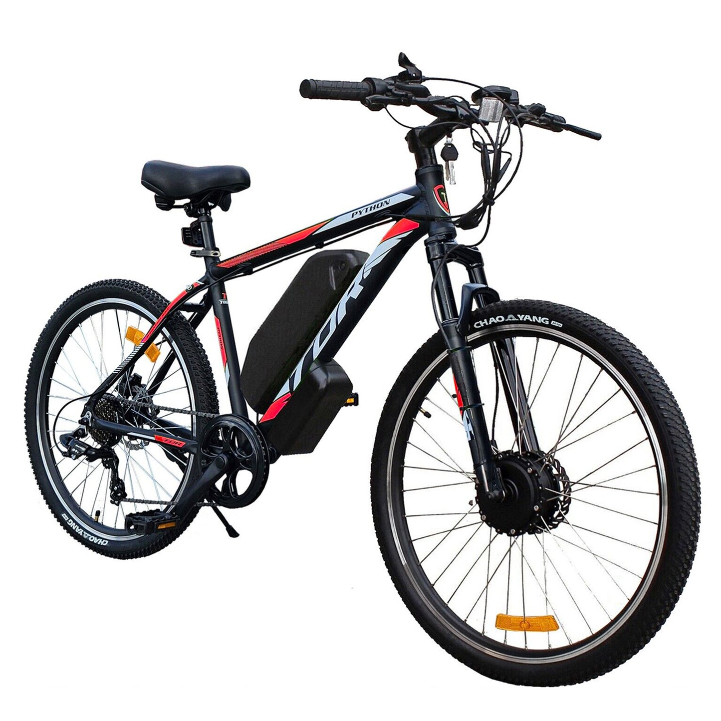 500W Front Hub TDR Mountain Electric Bike 26'' 27.5'' 29" Downtube Battery