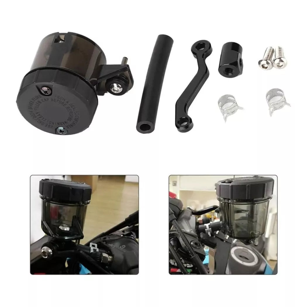 Universal Motorcycle Rear Brake Master Cylinder Oil Cup Fluid Reservoir