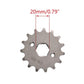 420 15T 20mm Front Sprocket