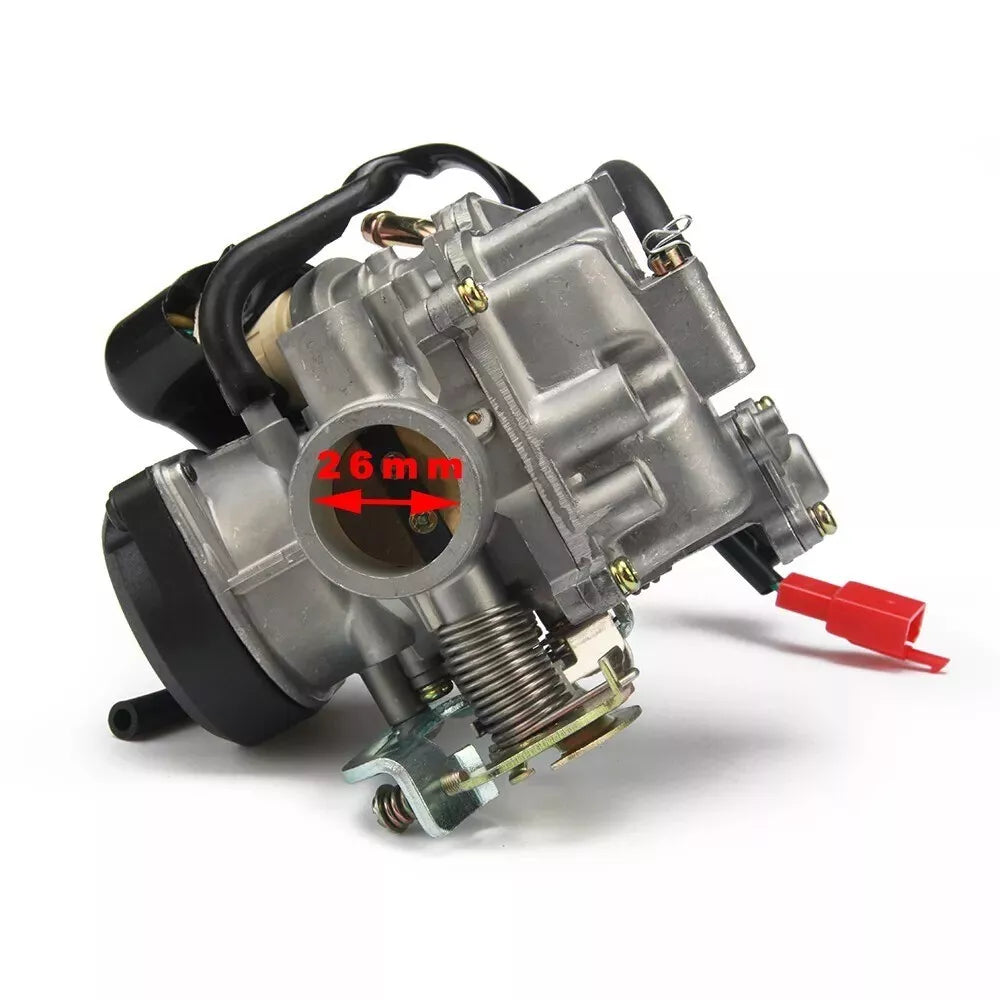 4 Stroke 26mm Quad Stroke Carburetor Scooter Carb Carby For GY6 125CC 150CC ATV