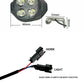 Ebike Waterproof 24V 36V 48V LED Front Lamp Head Light for Scooter Tour EBicycle