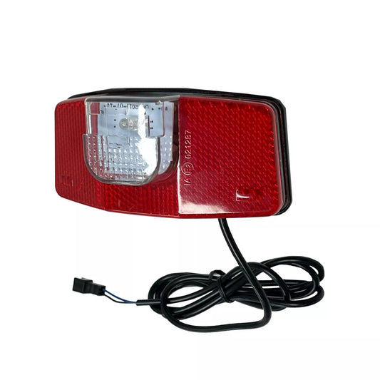 Ebike Tail Light Electric Bike TailLight Input 24V-48V LED Light with Reflector