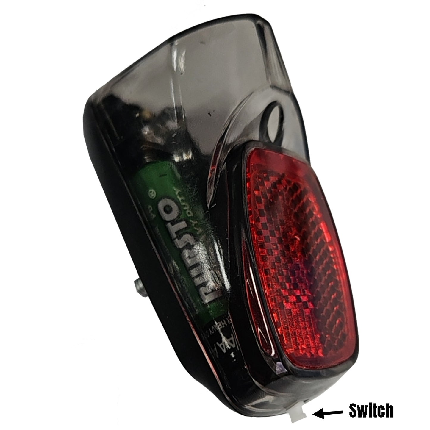 Bicycle Tail Light Rear Light Fender Mudguard LED Light with AAA Battery