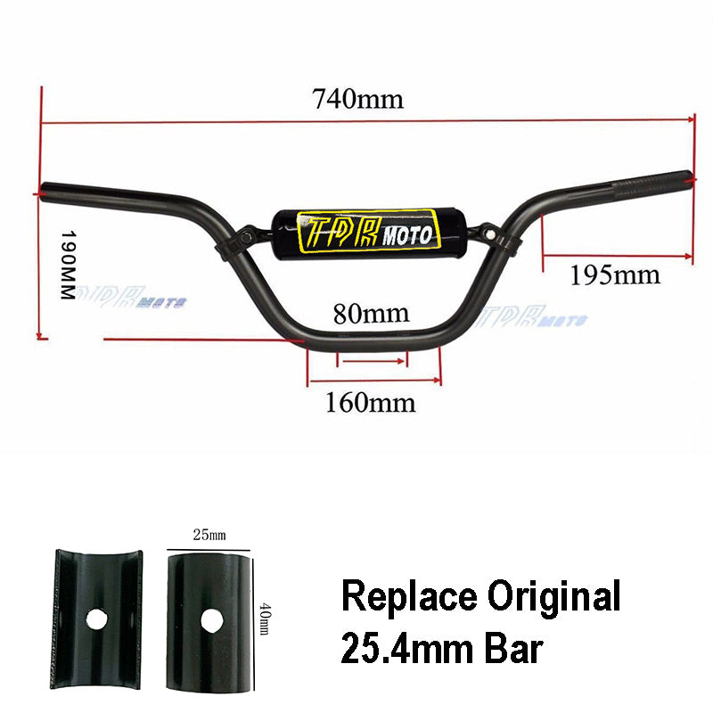 Handlebar + Shim Spacer Kit for Bicycle