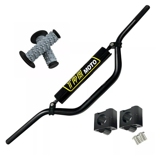 28mm Taper bar Handlebars + clamps for DRZ 400 WR125 WR450 RMZ450 CR250