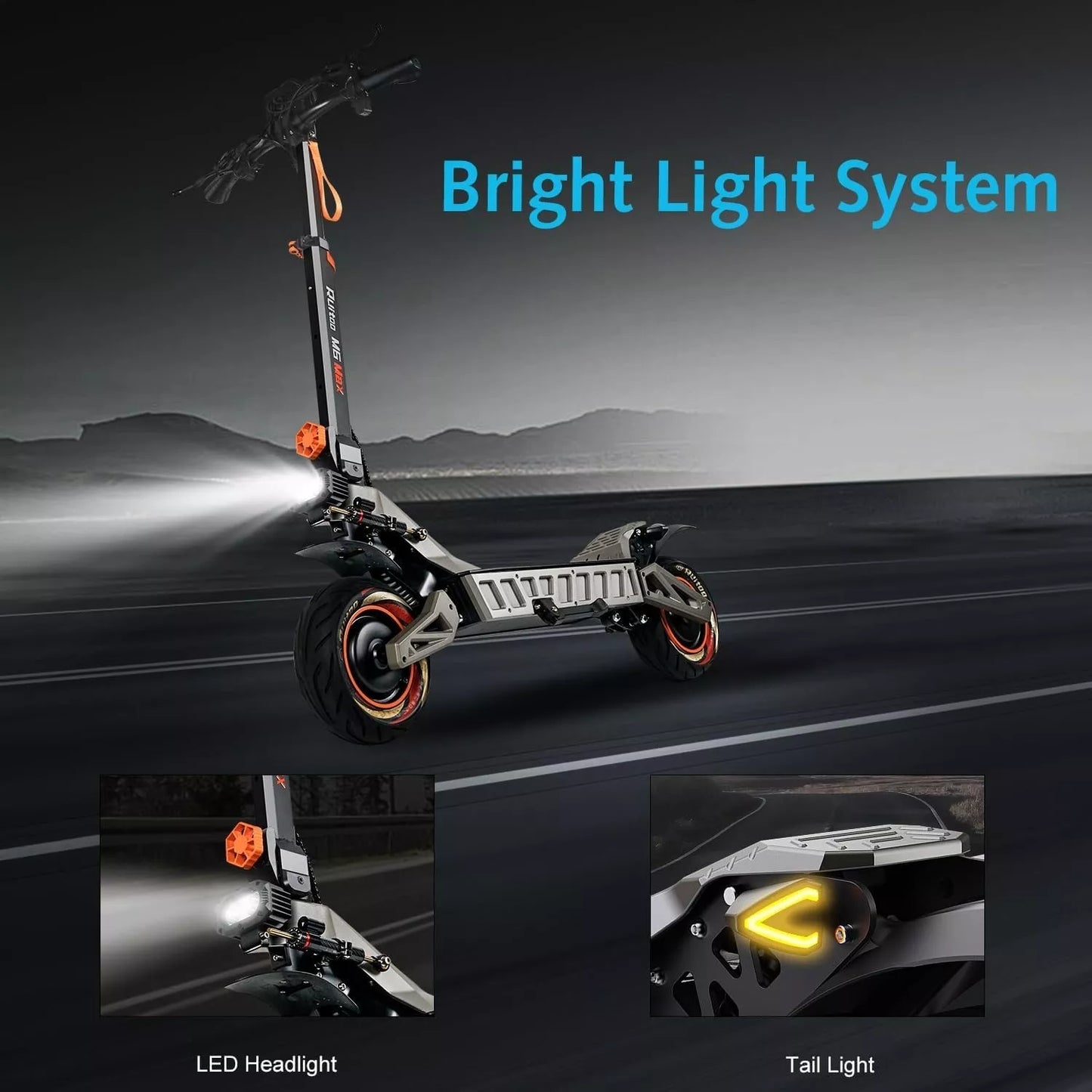 3000W M6 Max Electric Scooter 70 - 79KM/h Portable Foldable eBike dual 1500W Motor Off Road