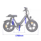 TDR Electric Bicycle Ebike 48V 750W Mountain Bike 15Ah Li-Ion Battery 20'' Fat Tyres