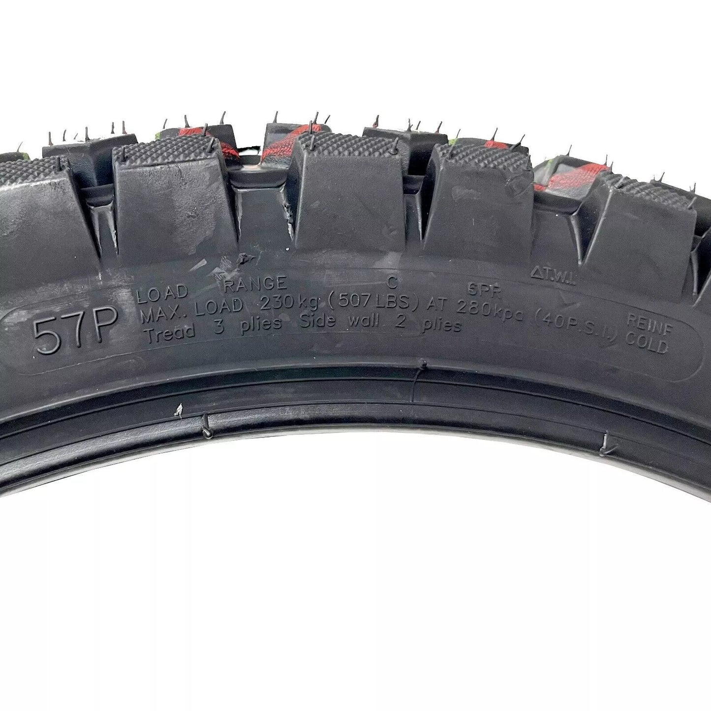 Motorcycle Dual Sport Adventure Trail Road Off/On Road 3.00-21 57P Tyre & Tube