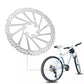 1 x Bicycle 160mm Bike Disc Brake Rotor +6 Stainless Steel Blots