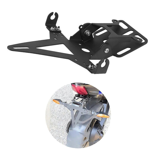 Motorcycle Adjustable License Number Plate Frame Holder Bracket