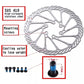 1 x Bicycle 160mm Bike Disc Brake Rotor +6 Stainless Steel Blots