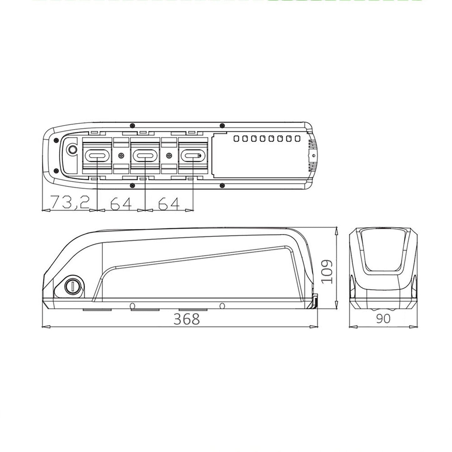 750W Rear 24‘’ Inch EBike Electric Bike Conversion Kit + Samsung Cell Battery