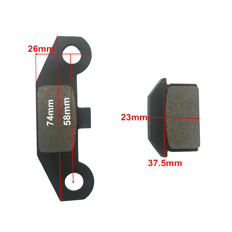 Front Disc Brake Pads For 50cc 70cc 110cc 125cc 150cc Dirt Bike ATV SSR Coolster