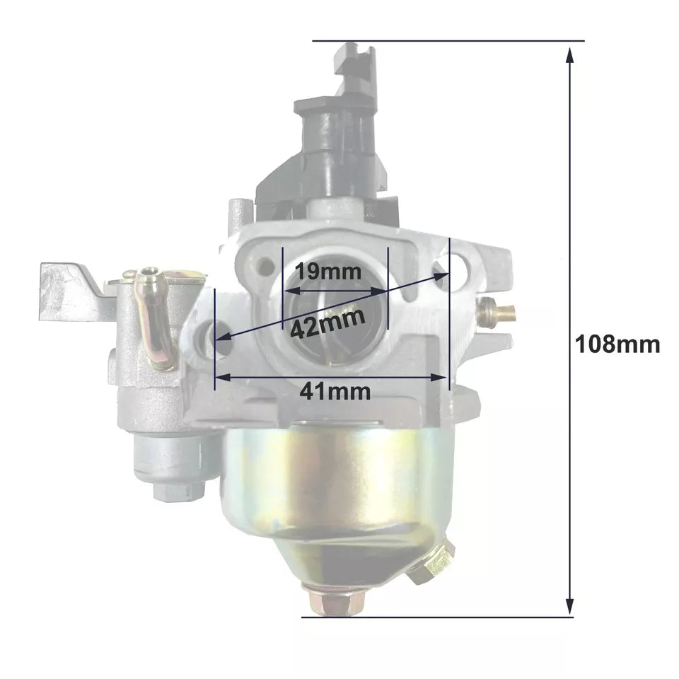 CARBURETOR CARBY CARB For HONDA GX140 GX160 GX168 GX200 MOWER RIDE ON LAWN