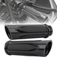 Motorcycle 1" Black Rubber Handlebar Hand Grips for Harley Sportster XL 883 1200