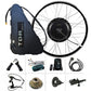 26 Inch 2000W Rear Ebike Electric Bicycle Conversion Kit 52v 20.8AH Battery