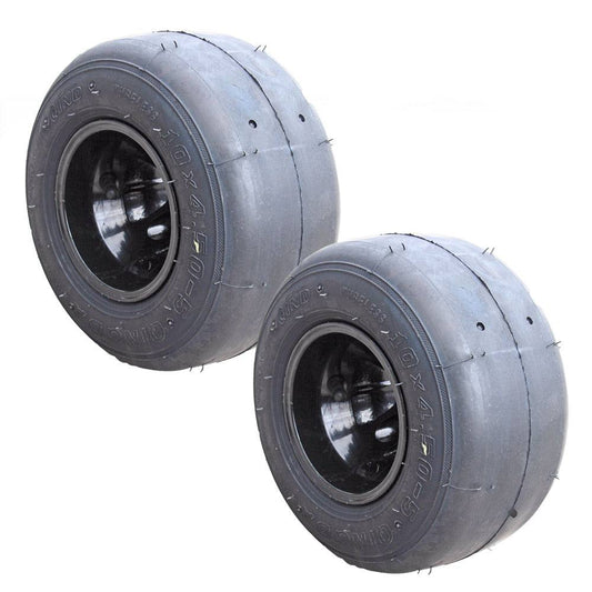 2pcs 10x4.50-5" Wheels For Gokart Racing Drift Trike Buggy - TDRMOTO