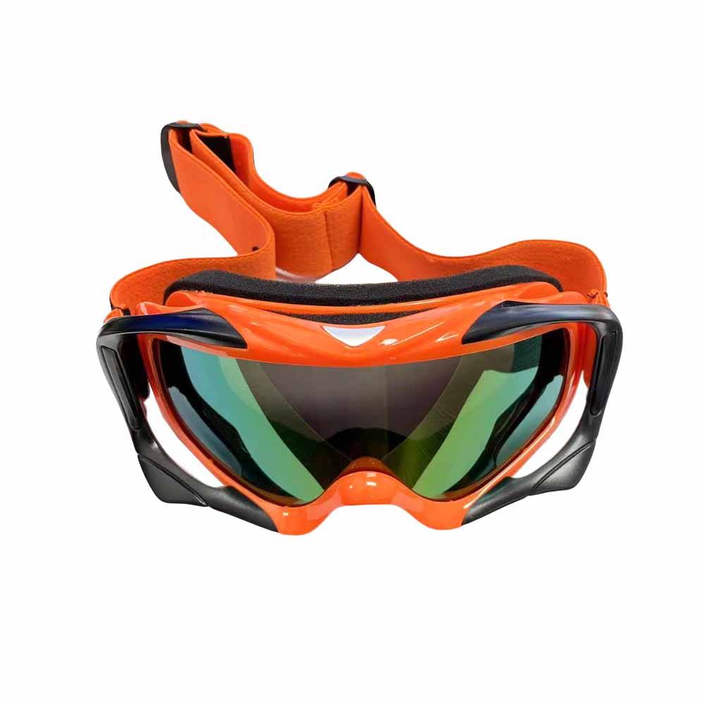 CSG Adult Orange Goggles Tinted Lens Anti Fog For Motocross MX Sports Snow Skiing - TDRMOTO