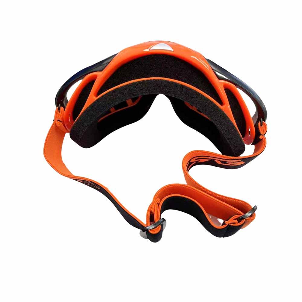 CSG Adult Orange Goggles Tinted Lens Anti Fog For Motocross MX Sports Snow Skiing - TDRMOTO