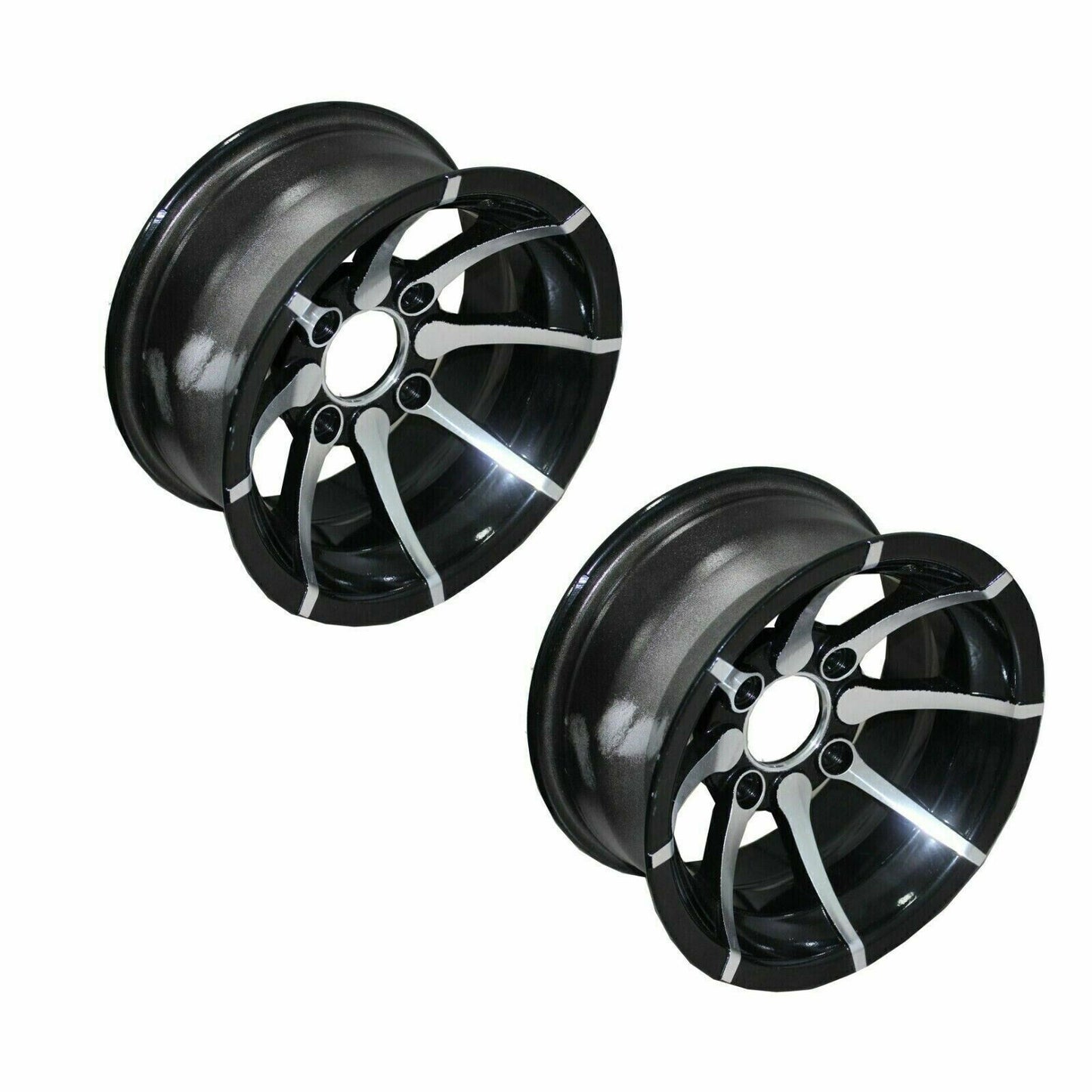 2pcs 25x8-12" Front Alloy Wheel Rim For Quad Bike ATV Buggy Off Road Dirt Bike