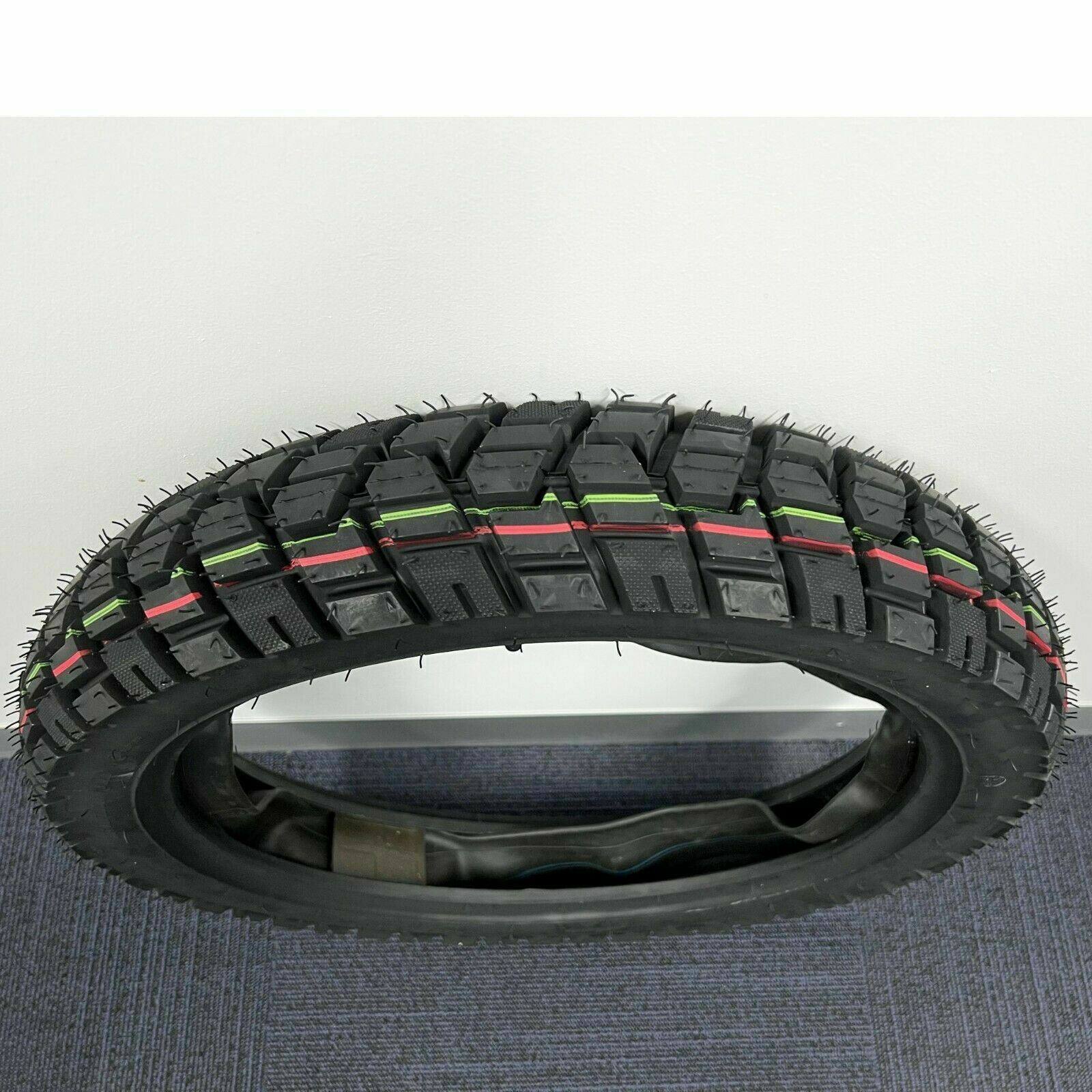 2pcs 90/90-17" Tyre Tire with Inner Tube For Motorcycle Dirt Bike Motorbike - TDRMOTO