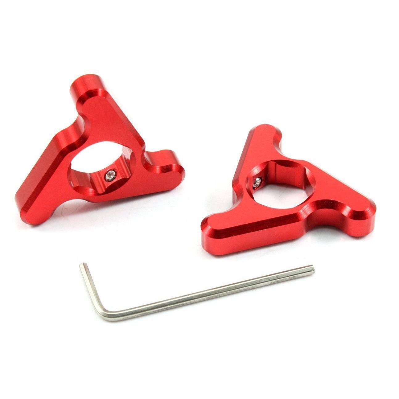 2pcs 19mm Motorcycle CNC Fork Preload Adjusters For Suzuki Kawasaki Honda - TDRMOTO