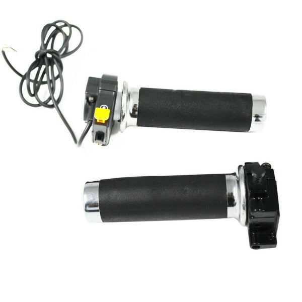 Motorized sales bicycle throttle