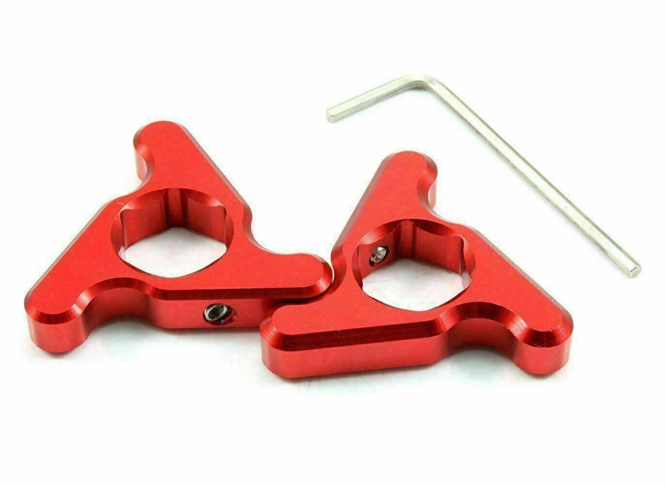 2x Motorcycle 17mm CNC Fork Preload Adjusters DUCATI 999 S/R + 749 S/R (03-06) - TDRMOTO