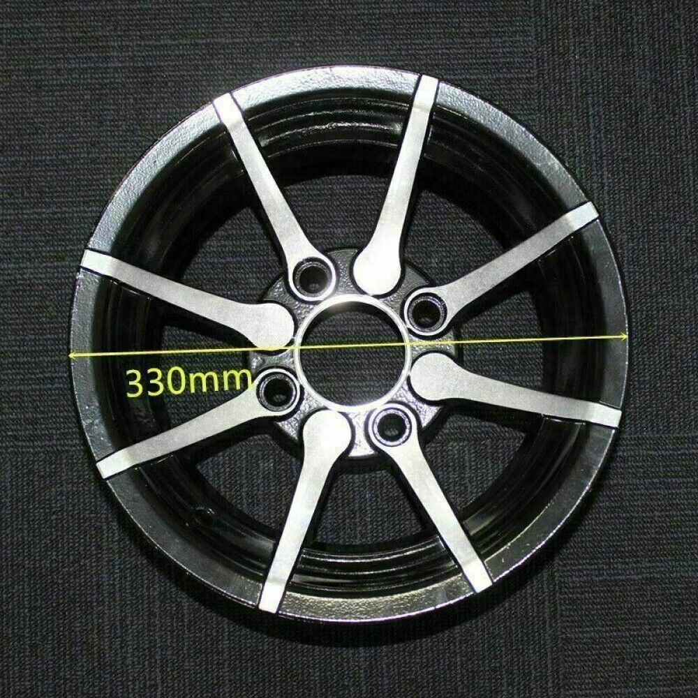 2pcs 25x8-12" Front Alloy Wheel Rim For Quad Bike ATV Buggy Off Road Dirt Bike