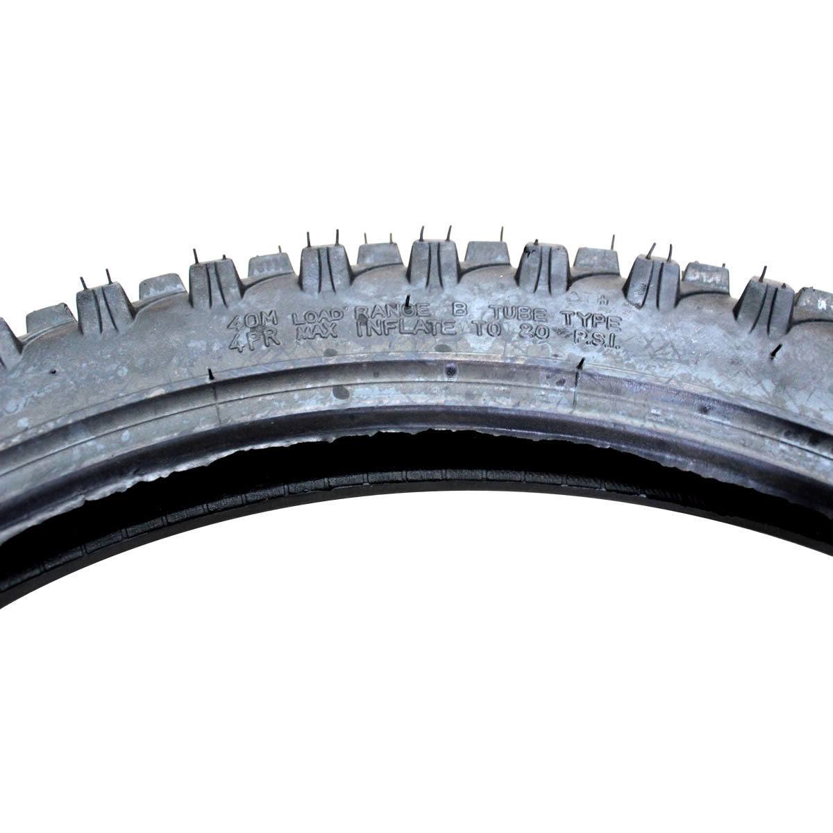 70/100 - 17" inch Front Knobby Tyre Tire + Tube PIT PRO BIGFOOT Trail Dirt Bike - TDRMOTO