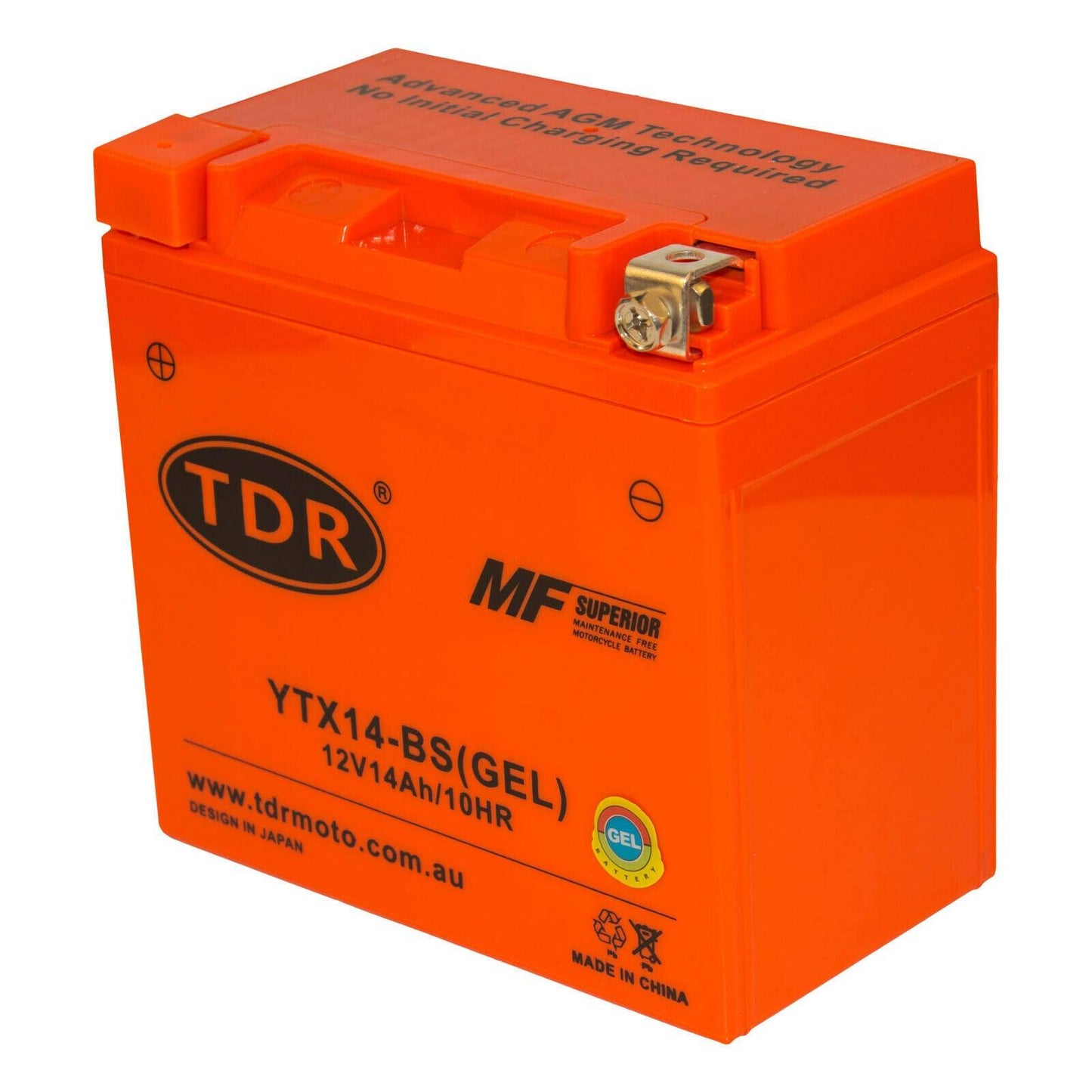 Motorcycle Battery Ytx14-bs Gel Battery Kage - Motorcycle Battery