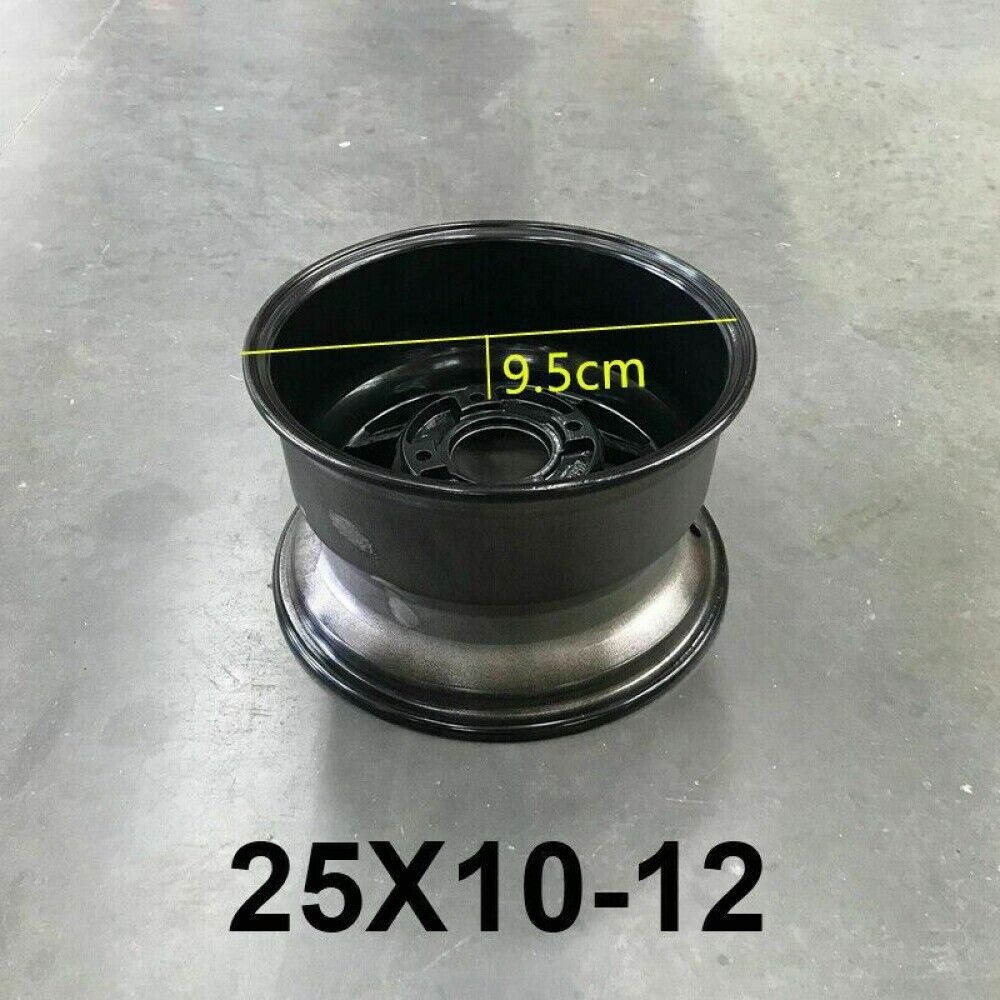 2pcs 25x8-12" & 2pcs 25x10-12" ALLOY Rim For Quad ATV Buggy Off Road Farm Dirt Bike