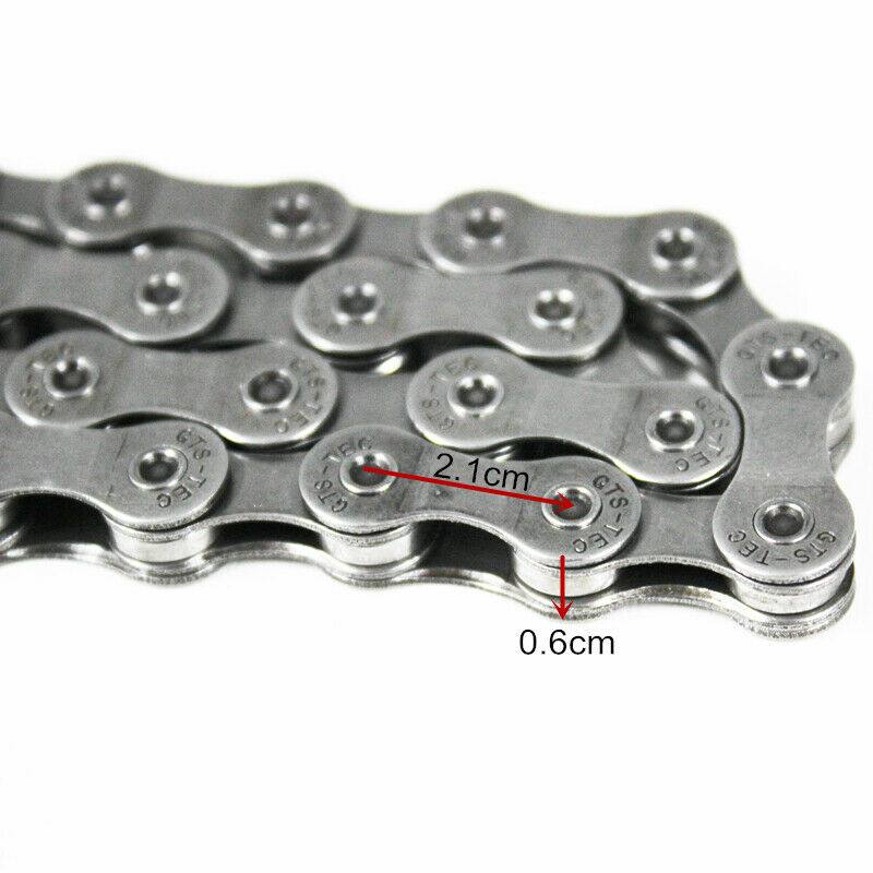 9 Speed 128 Links Bicycle Chain for Mountain Bike MTB Bicycle BMX Fold TDRMOTO