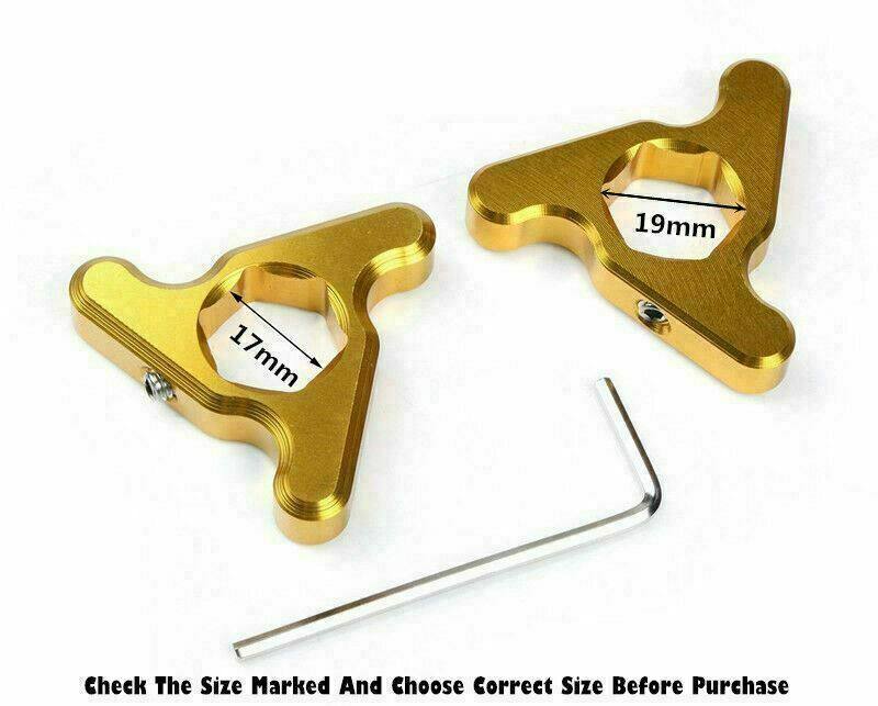 2x Motorcycle 17mm CNC Fork Preload Adjusters DUCATI 999 S/R + 749 S/R (03-06) - TDRMOTO