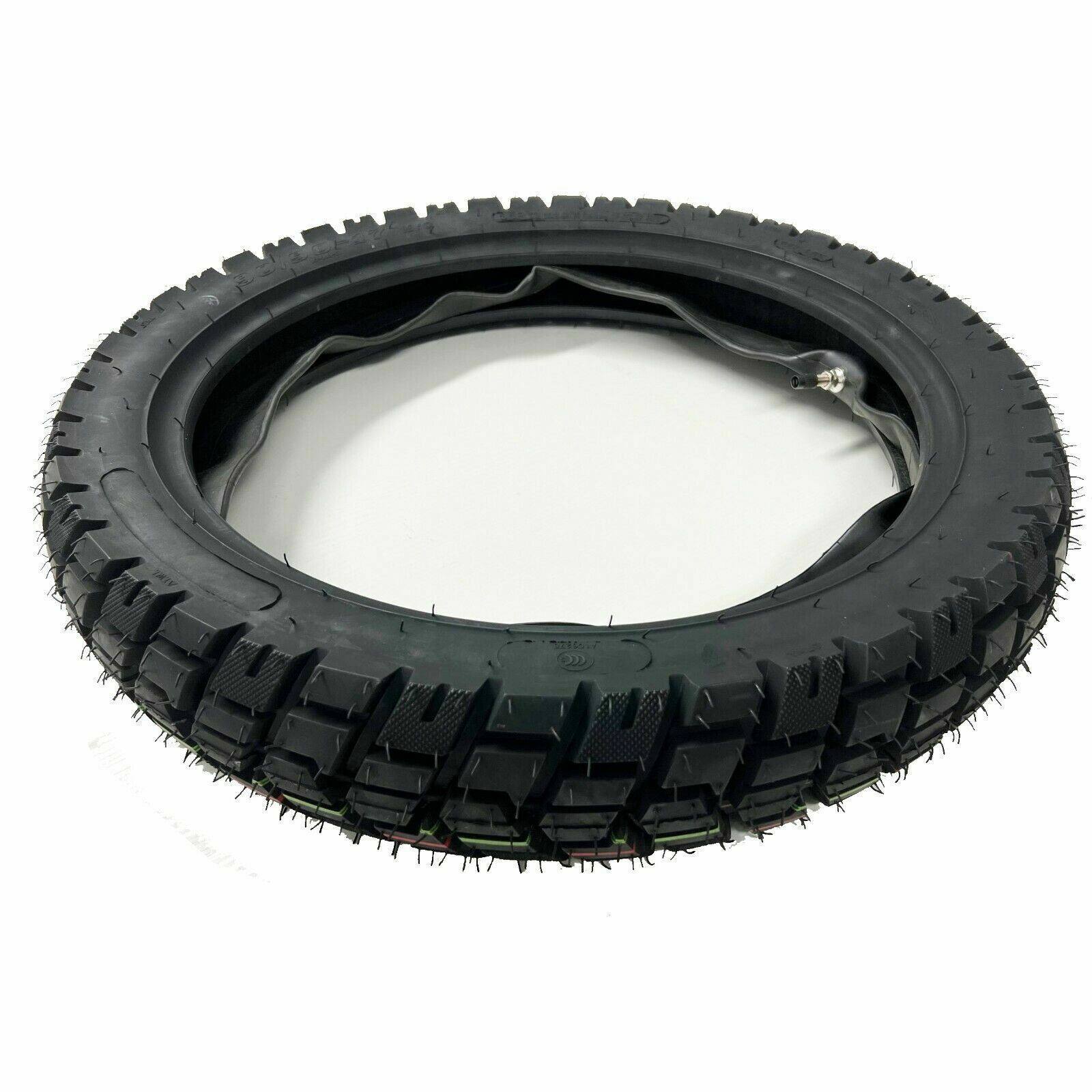 2pcs 90/90-17" Tyre Tire with Inner Tube For Motorcycle Dirt Bike Motorbike - TDRMOTO