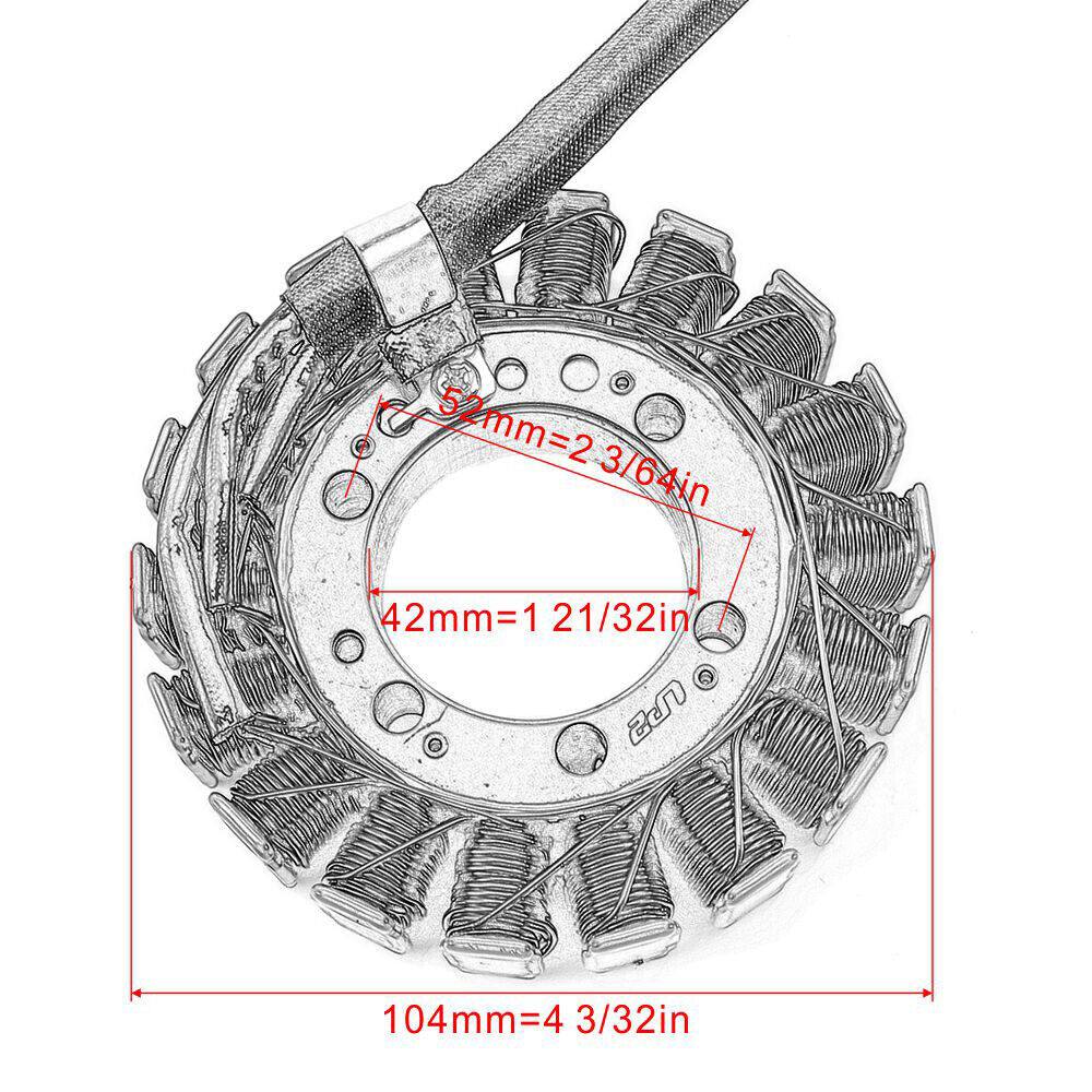 Motorcycle Generator Stator Coil Magneto For Kawasaki Z750S ZX-6R Z1000 - TDRMOTO