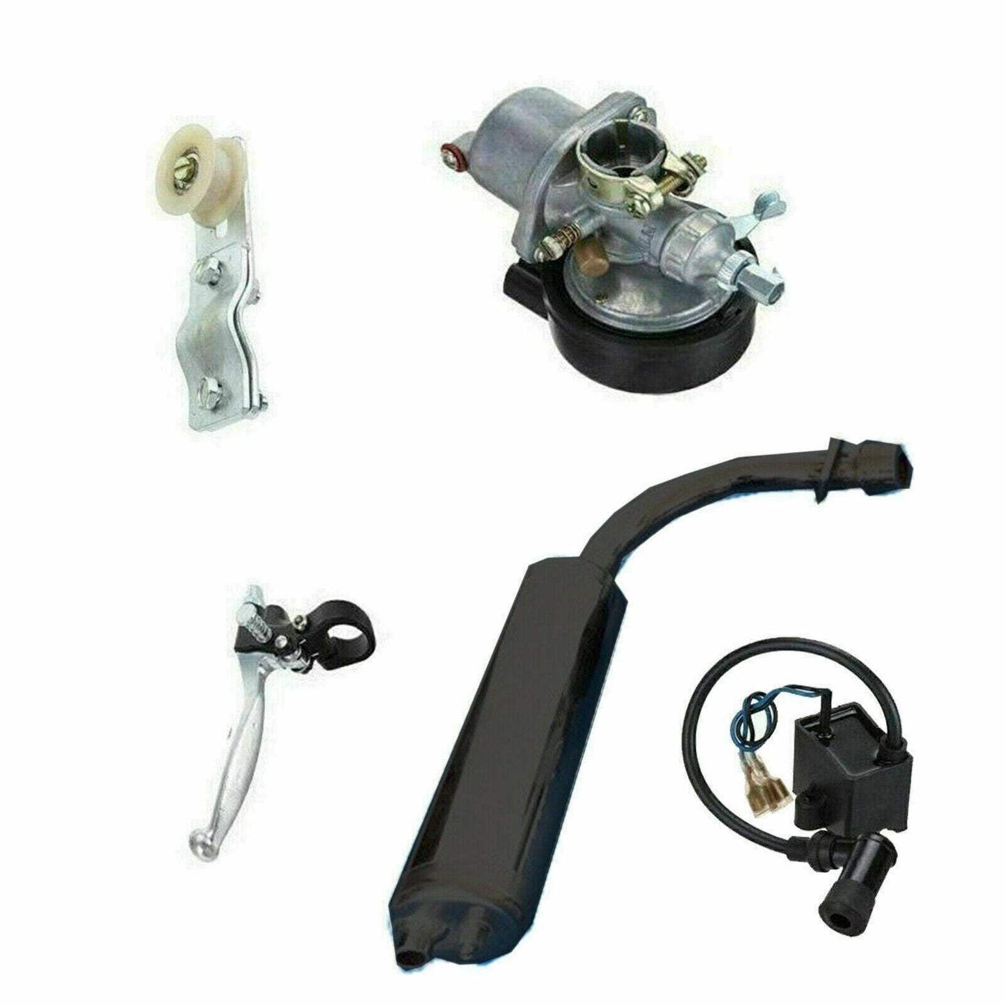 100cc Petrol Gas Motor Engine Kit for Motorised Bicycle Push Bike - TDRMOTO