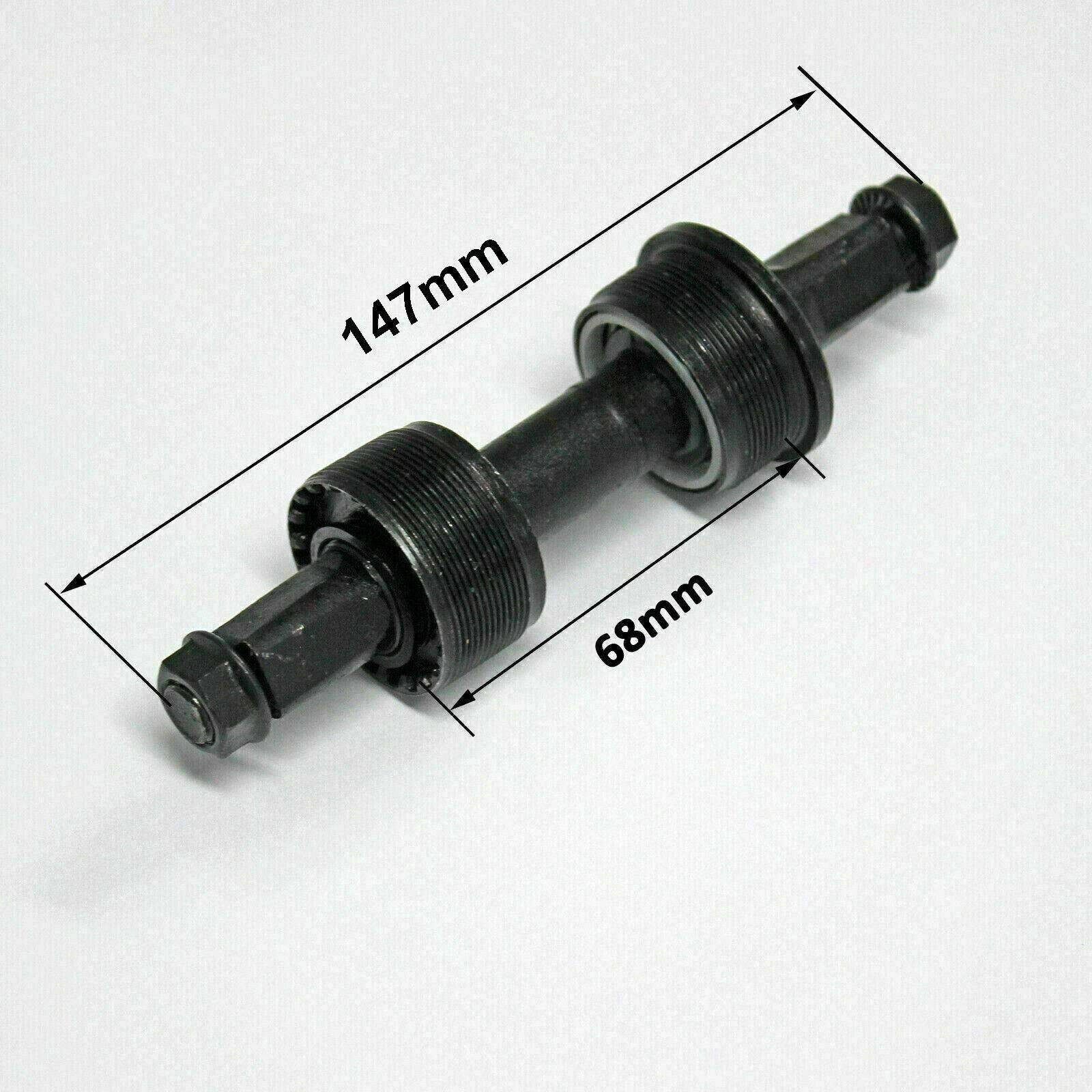 68mm Bicycle Bottom Bracket Cotterless Shaft Axle Spindle Square Taper - TDRMOTO