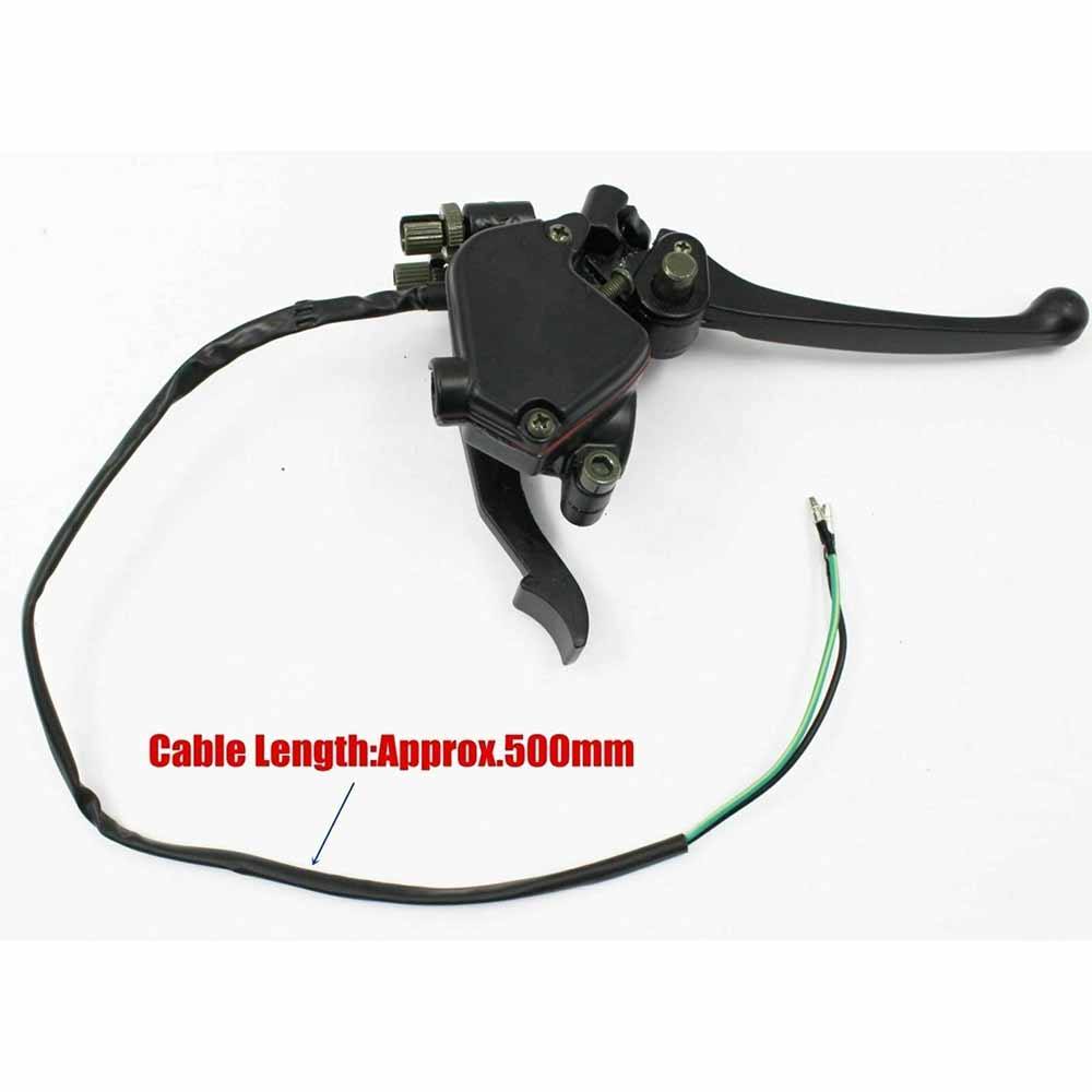 Thumb Accelerator Brake Lever + Throttle Cable 50cc 90 110cc 125cc Quad ATV Bike - TDRMOTO