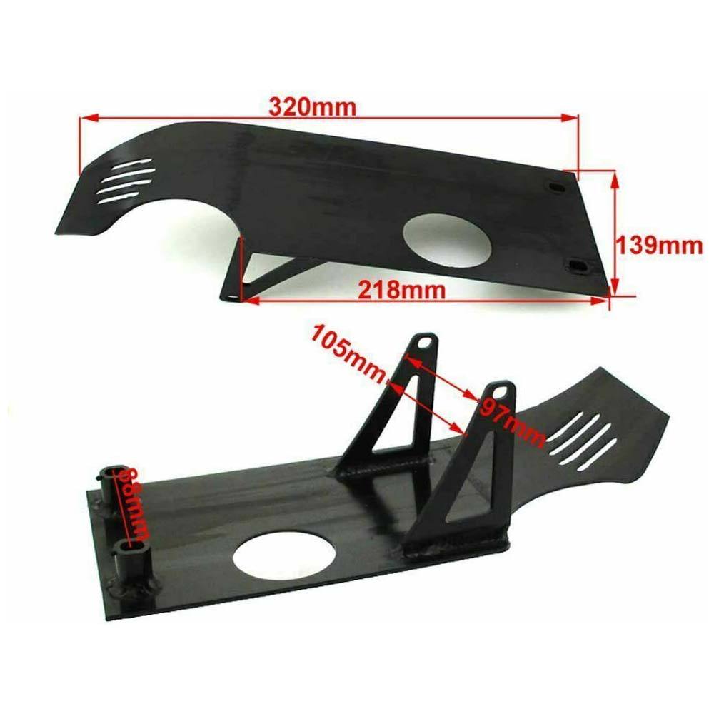 Engine Skid Plate for Dirt Pit Bike 90cc 110cc 125cc 140cc Lifan YX SSR Thumpstar - TDRMOTO