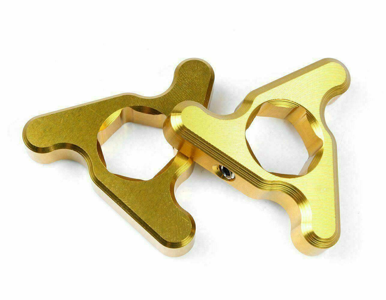 2x Motorcycle 17mm CNC Fork Preload Adjusters DUCATI 999 S/R + 749 S/R (03-06) - TDRMOTO