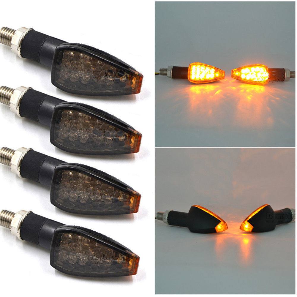 Mini LED Indicators Motorcycle Motorbike LED Blinkers Honda Suzuki Yamaha KTM - TDRMOTO