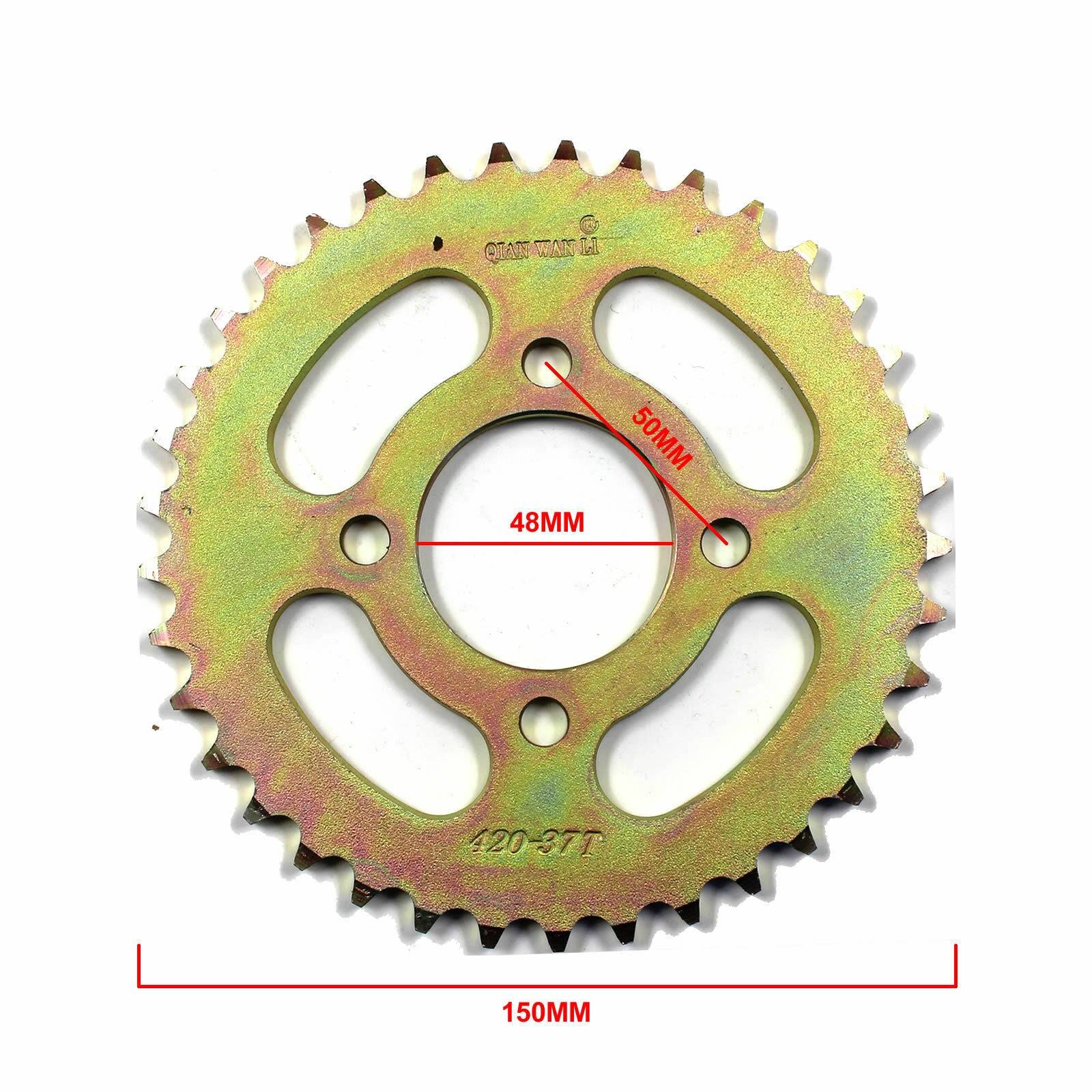 420 37T 48mm Rear Sprocket - TDRMOTO