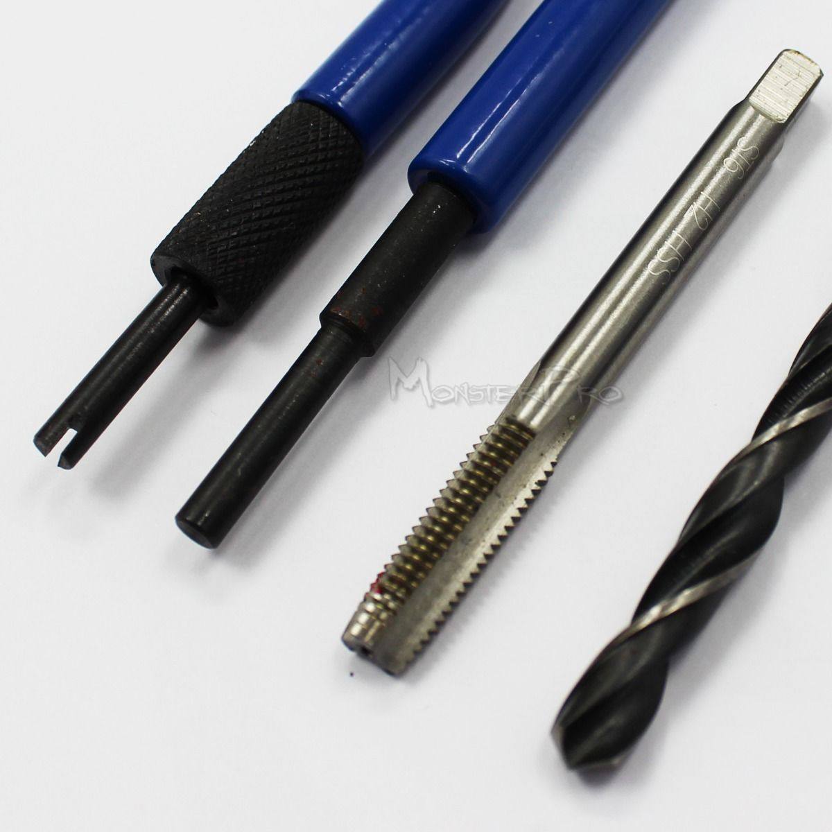M6 x 1.00mm Heli coil Type Thread Repair Kit DIY – TDRMOTO