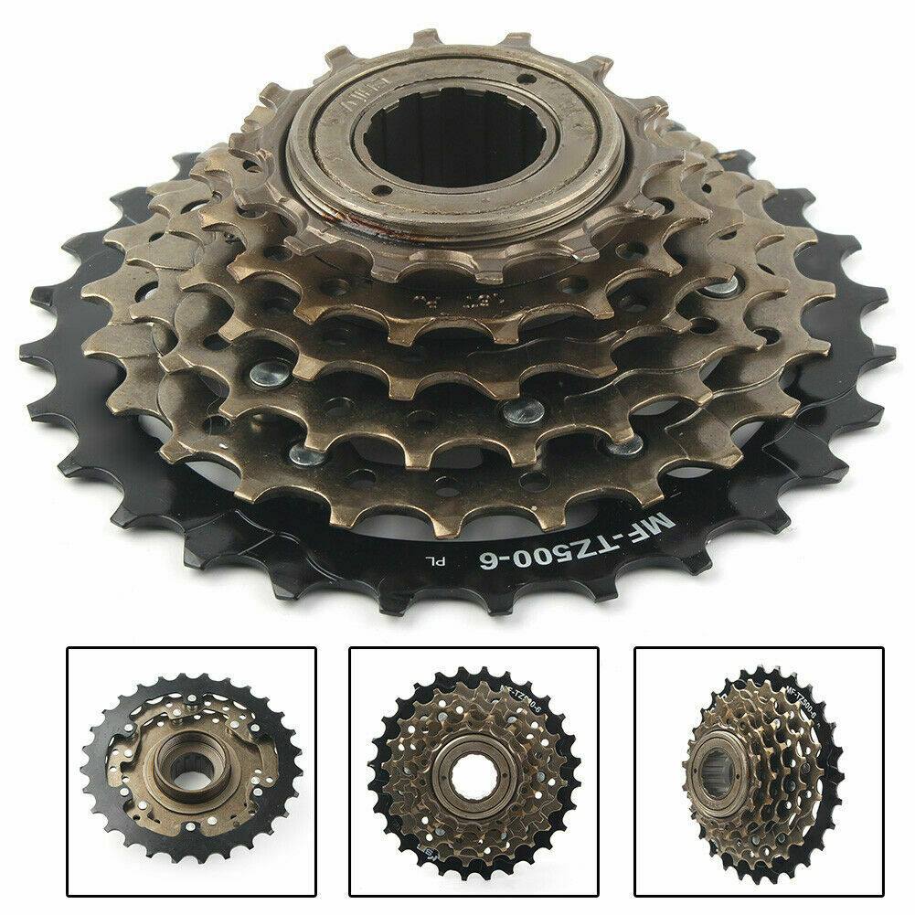 6 speed bike cassette