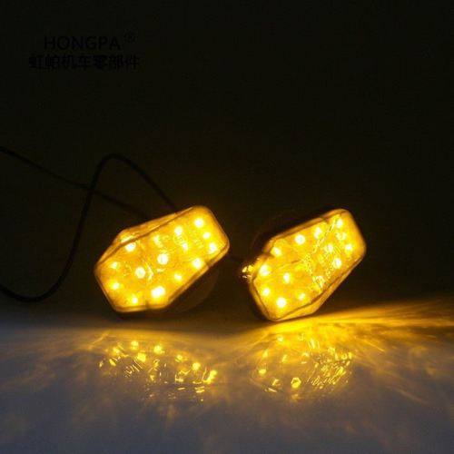 2X Flush Mount LED Turn Signal Light Indicators Blinker For Suzuki Motorcycle - TDRMOTO